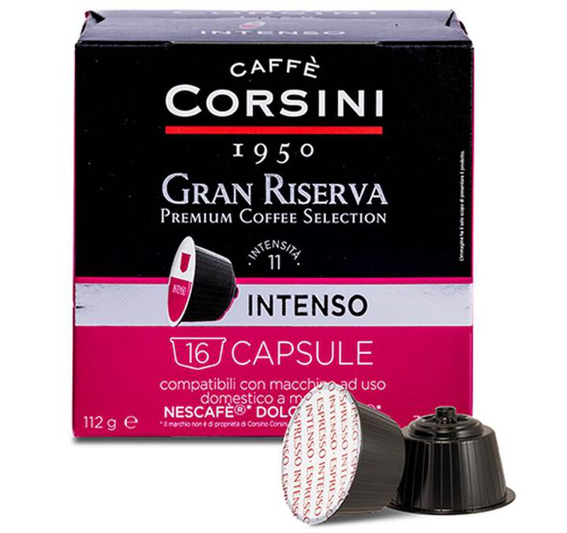 16 capsule compatibili Nescafe* Dolce Gusto* Gran Riserva Intenso &ndash; Corsini image number 4