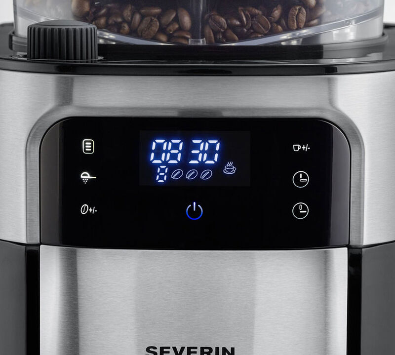Severin - Caffettiera filtro KA4814 con macinacaff&egrave; et caraffa termica + regalo esclusivo image number 4
