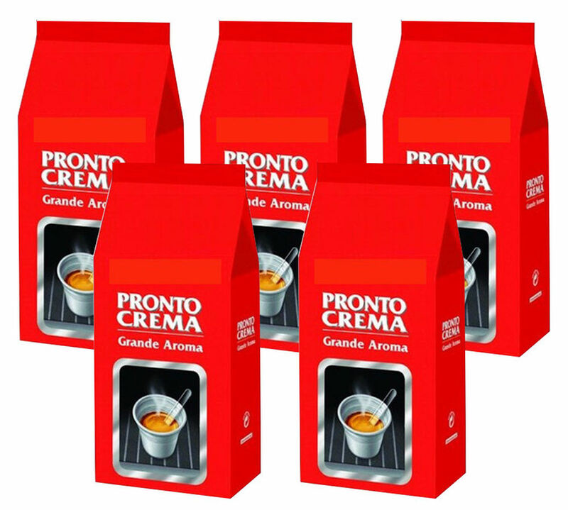 Lavazza Coffee Beans Pronto Crema Grande Aroma - 5 x 1kg image number 0