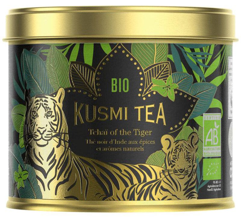 Kusmi Tea Organic Tcha&iuml; of the Tiger - 100g Loose Tea Tin image number 0