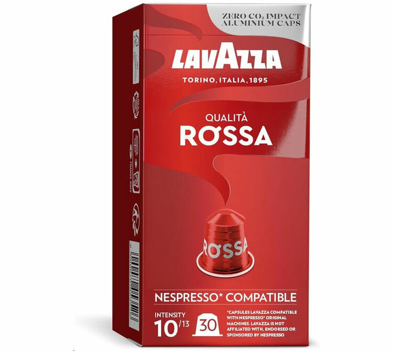 30 capsule compatibili Nespresso* Original Qualita Rossa &ndash; Lavazza image number 0