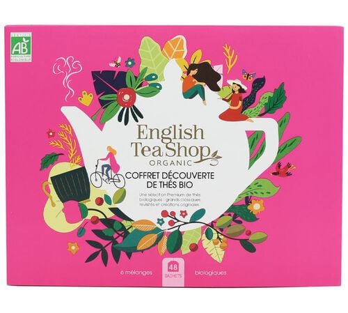 English Tea Shop Ultimate Organic Tea Collection Gift Pack - 48 tea bags