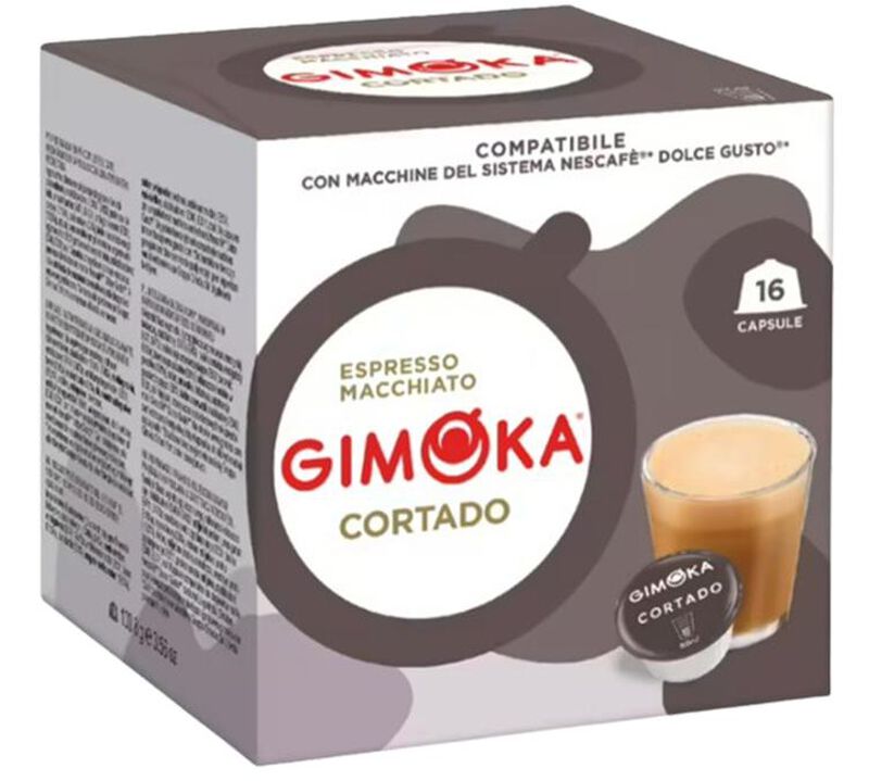 96 Nescafe* Dolce Gusto* Compatible Pods Espresso Cortado &ndash; GIMOKA image number 1
