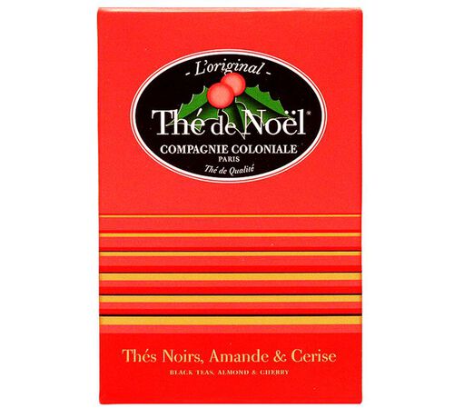 'Th&eacute; de No&euml;l' - Christmas flavoured black tea - box of 25 pyramid bags - Compagnie Coloniale