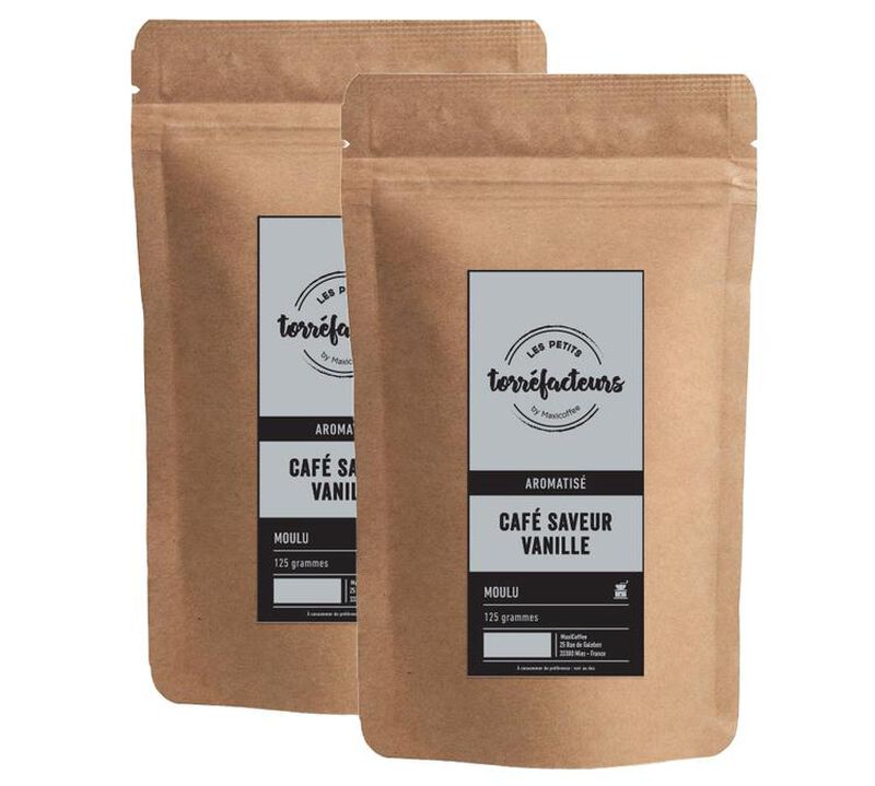 Les Petits Torr&eacute;facteurs Ground Coffee Vanilla Flavoured Coffee - 250g image number 0