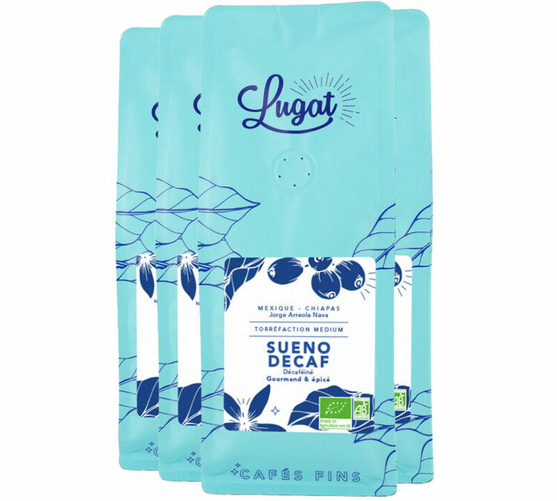 Lugat Organic Decaf Coffee Beans Sueno Decaf - 1kg image number 0