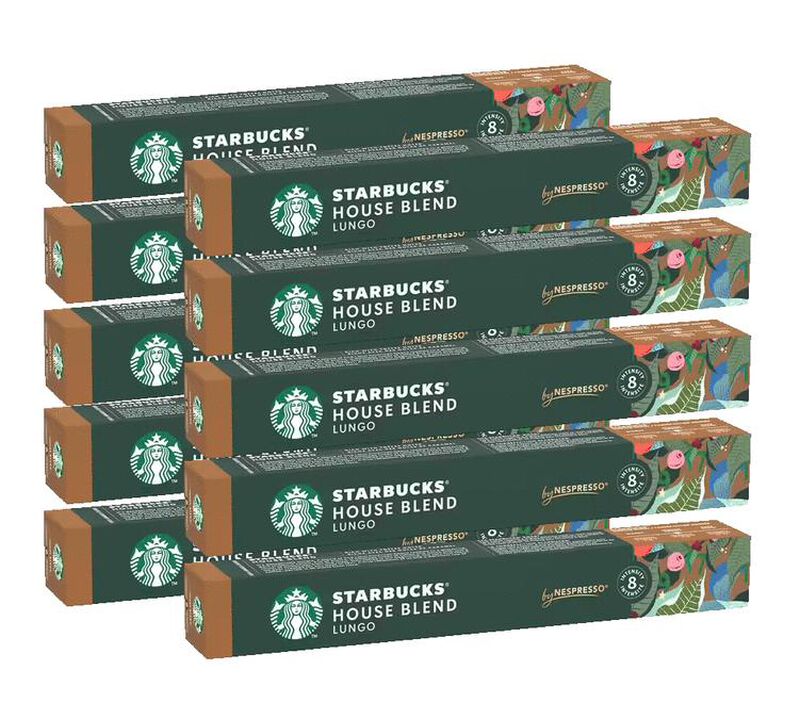 100 capsule compatibili Nespresso* Original House Blend &ndash; Starbucks image number 0