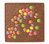 Monbana - Tavoletta cioccolato al latte e smarties "Joyeux Anniversaire" 85 g image number 1