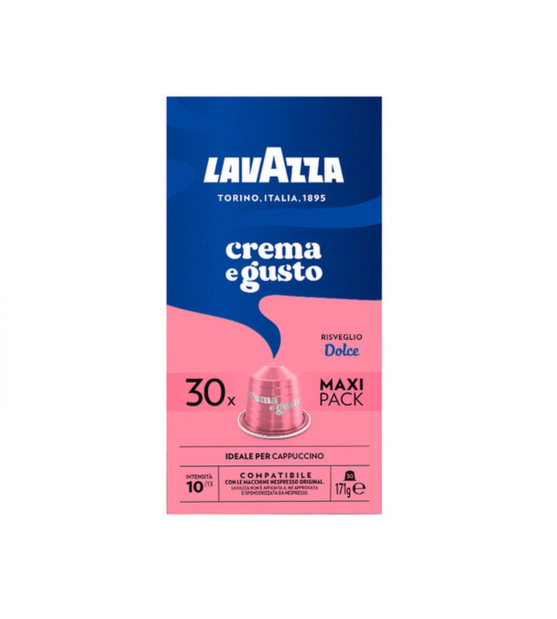 30 capsule compatibili Nespresso* Original Crema & Gusto Dolce &ndash; Lavazza image number 0