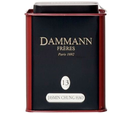 Dammann Fr&egrave;res N&deg;13 Jasmine green tea - 100g tin of loose leaf tea