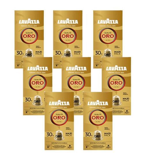 Lavazza Nespresso* Original Compatible Capsules Qualit&agrave; Oro x 240