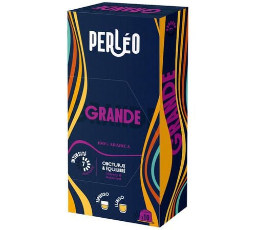 Perl&eacute;o Nespresso* Original Compatible Capsules Grande x 10