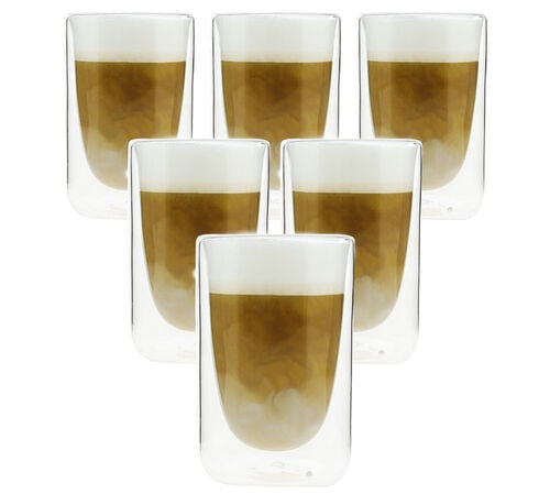 4 + 2 Free Double wall glasses Mila 35 cl - PYLANO