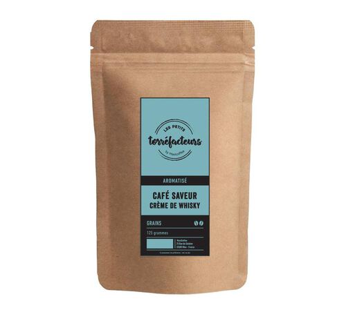 Les Petits Torr&eacute;facteurs - Whisky Cream flavoured coffee beans - 125g