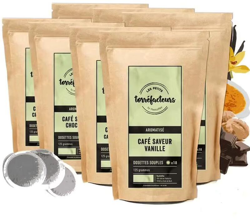 Senseo-Compatible Discovery Pack by Les Petits Torr&eacute;facteurs - Flavoured Coffee Pods x 126 image number 0