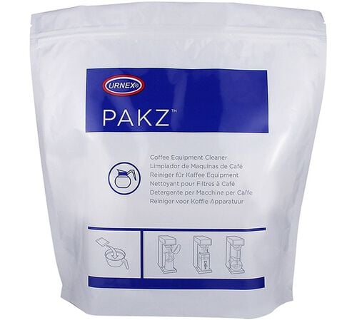 Urnex Pakz Cleaning Powder for Filter Coffee Makers x 20 sachets