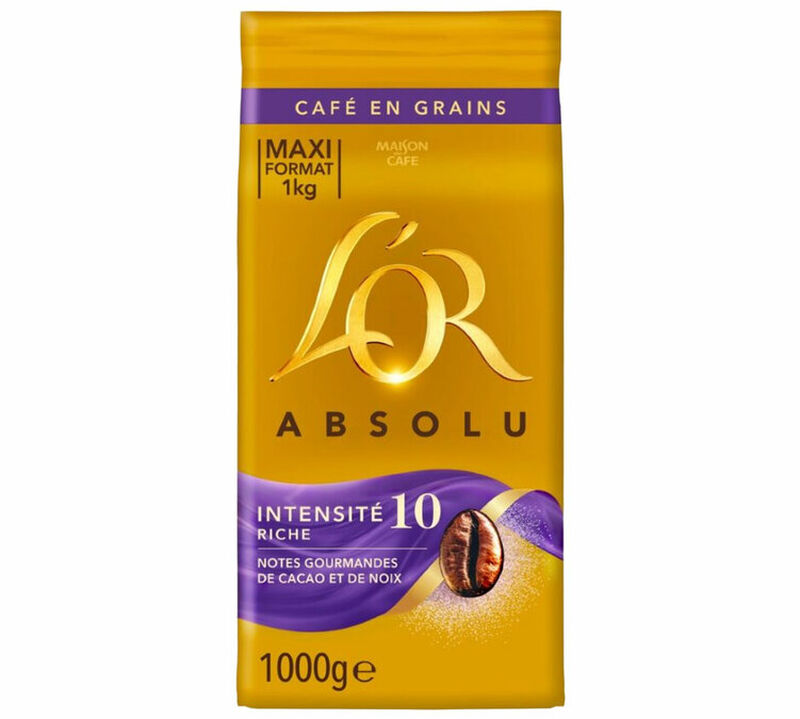 L'Or Absolu Coffee Beans Intensity 10 - 1kg image number 0
