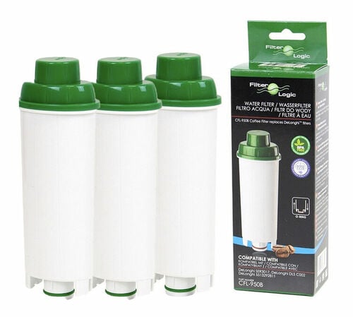 FilterLogic CFL-950 Water Filter Compatible with Delonghi - x3