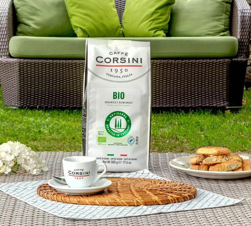 Corsini - Caff&eacute; in grani - Bio Rainforest Alliance 500 g image number 4