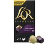 100 Nespresso* Original Compatible Capsules Espresso Supremo &ndash; L'OR ESPRESSO image number 1
