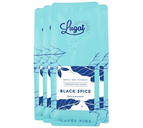 Lugat Specialty Coffee Beans Black Spice - 4 x 230g
