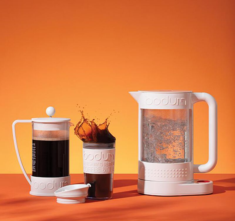 Bodum Brazil French Press in White - 1L image number 4