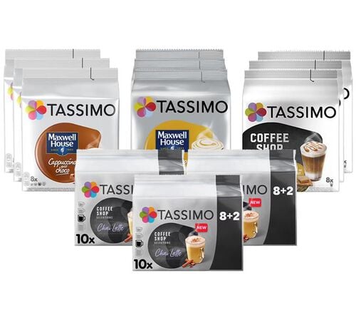 Tassimo Latte Pods Value Pack x 80
