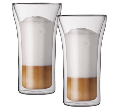 Bodum Assam Set of 2 Double Wall Glasses - 40cl