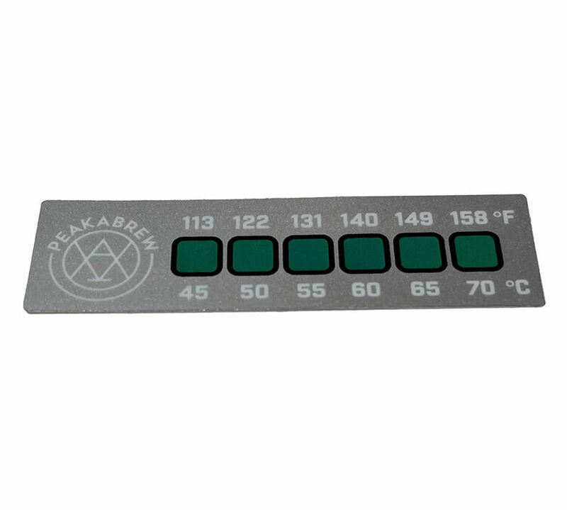 PEAKABREW adhesive thermometer for milk jugs image number 0
