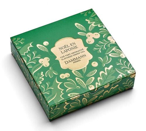 Dammann Fr&egrave;res No&euml;l en Laponie Christmas Green Tea Gift Set x 6 tea bags