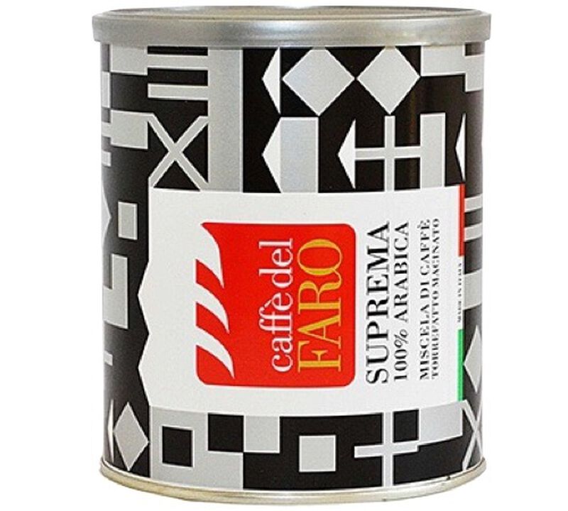 Caff&egrave; del Faro Ground Coffee Suprema 100% Arabica - 250g image number 0