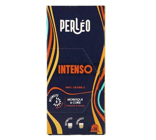 10 Nespresso* Original Compatible Capsules Intenso &ndash; PERLEO
