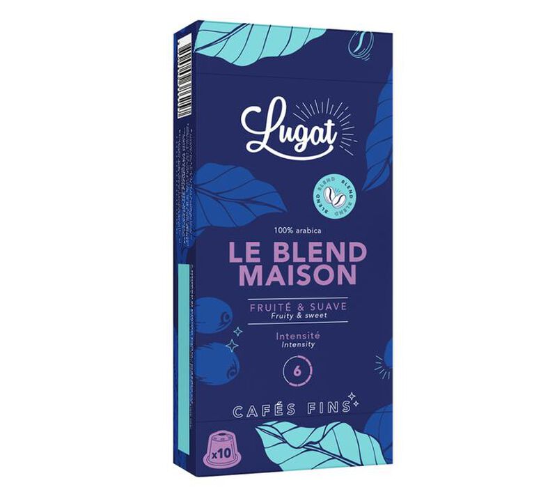 10 capsule compatibili Nespresso* Original Le Blend Maison &ndash; Lugat image number 1