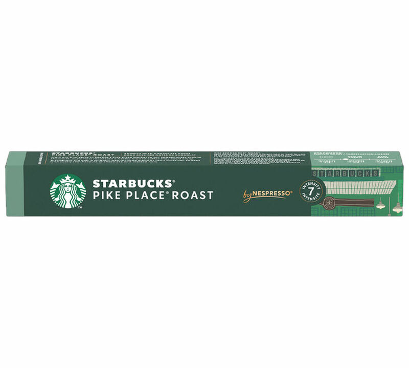 10 Nespresso* Original Compatible Capsules Pike Place &ndash; STARBUCKS image number 0