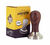 Baristator Tamper with a Dark Wood Handle - 51mm image