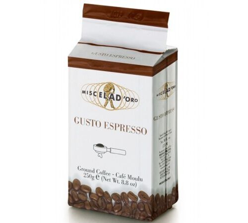 Caf&eacute; moulu Gusto espresso 250g - Miscela d'Oro