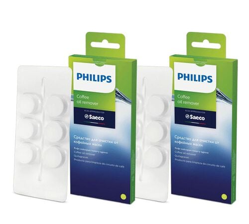 Saeco/Philips Coffee Oil Remover Tablets CA6704/10 x 12