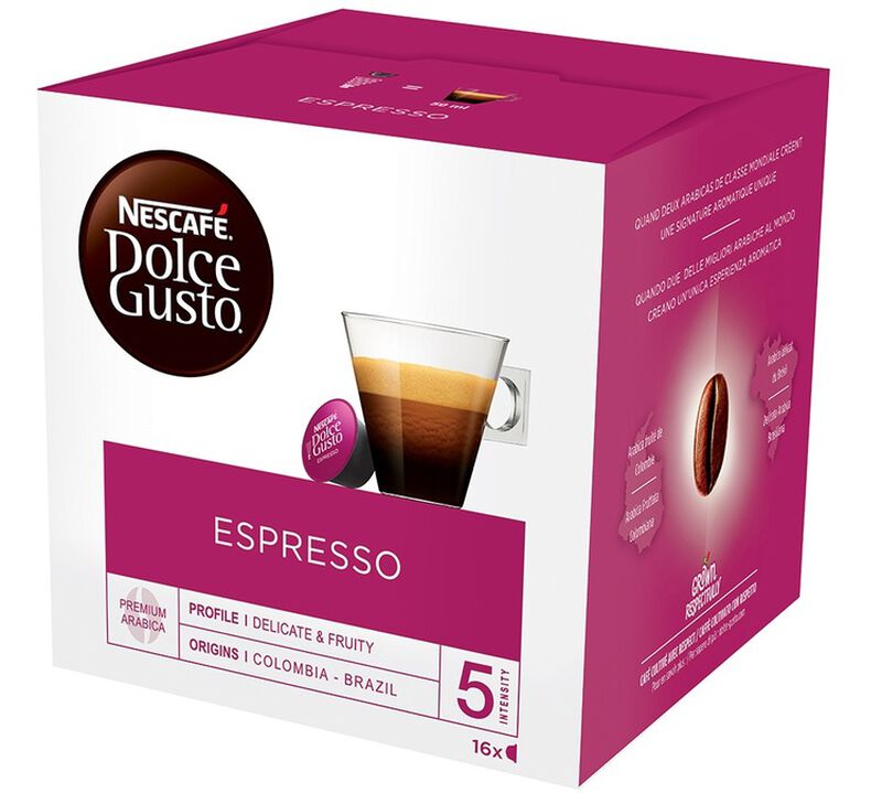 16 Espresso Pods - NESCAFE* DOLCE GUSTO* image number 0