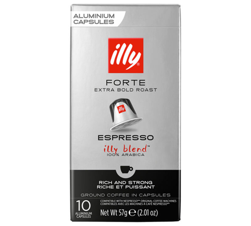 Illy Forte Nespresso&reg; Compatible Capsules x 10 image number 0