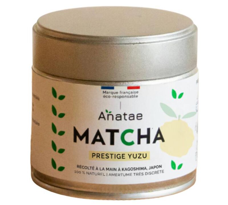 Anatae - T&eacute; Matcha - Prestige Yuzu - Bio - 30gr image number 0