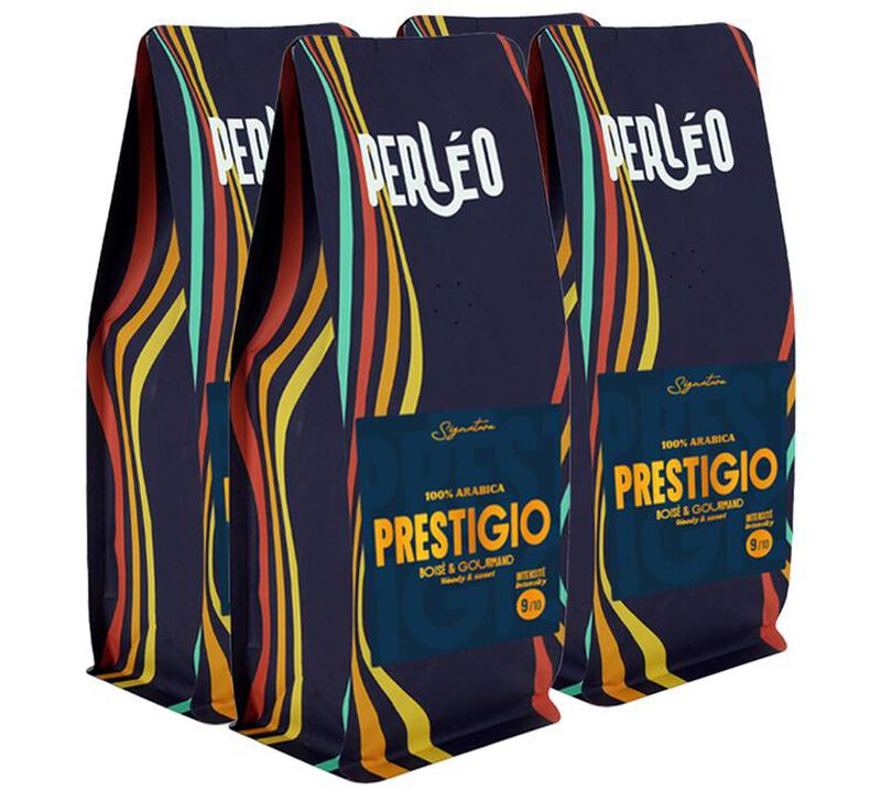 Perl&eacute;o - Caff&egrave; macinato Prestigio 4 x 250 g image number 0