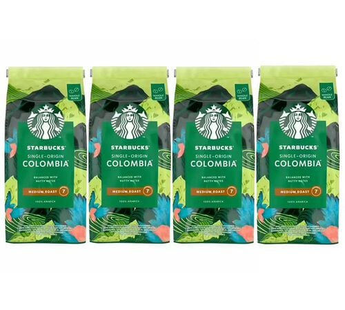 Starbucks Coffee Beans Single Origin Colombia - 4 x 450g
