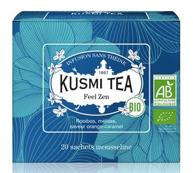 Kusmi Tea Organic Feel Zen Blend - 20 tea bags image number 0