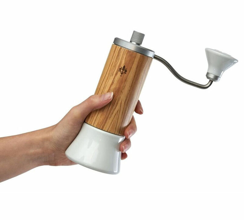 Eureka Baby Hand Grinder Ceramic & Olive + FREE Coffee Beans image number 1