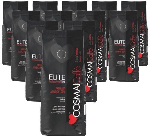 Caff&egrave; MaxiLot in chicchi Elite nero Bar Speciale - 12 kg - Cosmai Caff&egrave;