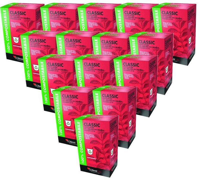 500 Nespresso* Original Compatible Capsules Classic &ndash; COSMAI CAFFE image number 0