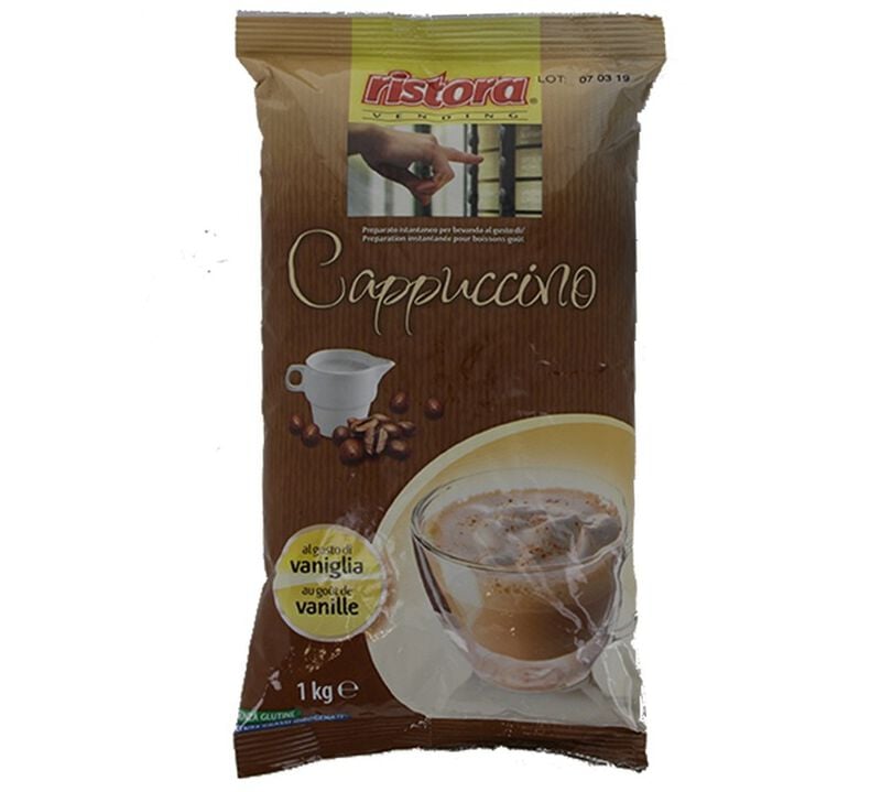 Ristora Instant Cappuccino Gluten-free Vanilla - 1kg image number 0