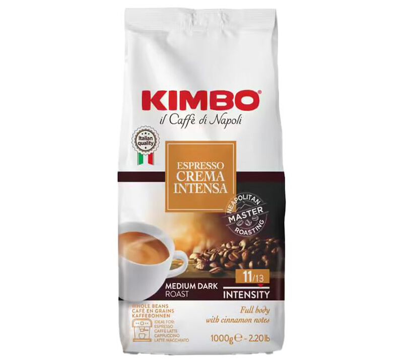Kimbo - Caff&egrave; in grani - Crema Intensa 2 kg image number 2