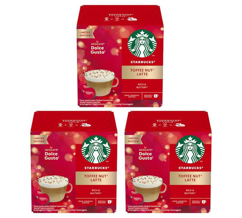 36 capsule compatibili Nescafe* Dolce Gusto* Toffee Nut Latte Starbucks image number 0