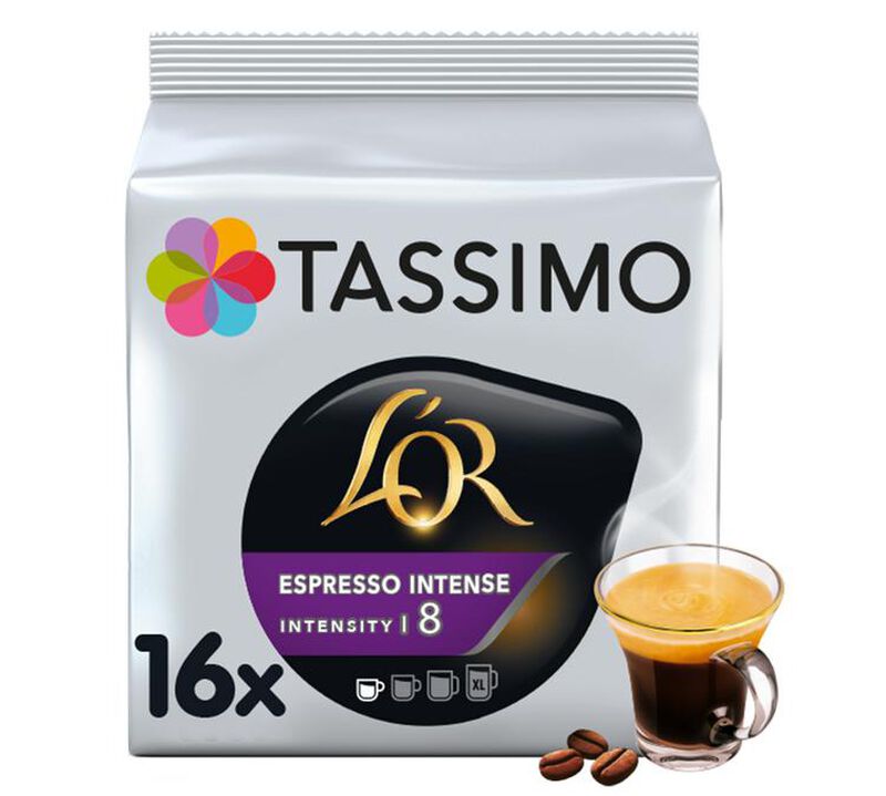 Tassimo Pods L'Or Espresso Intense x 16 image number 0